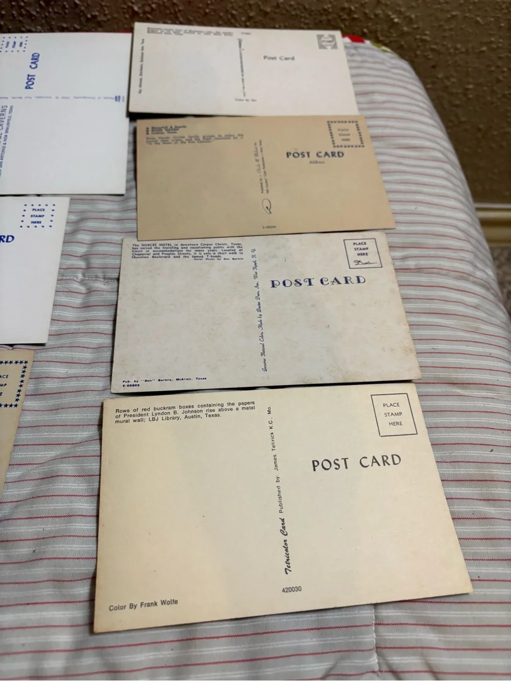 Vintage Postcards of Wonderful Places in Texas